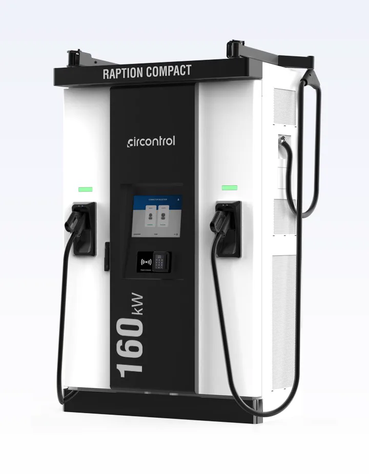 Cargador ultrarrápido Circontrol Raption Compact 160/240