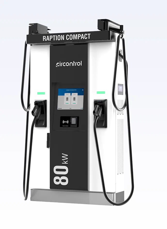 Cargador ultrarrápido Circontrol Raption Compact 80